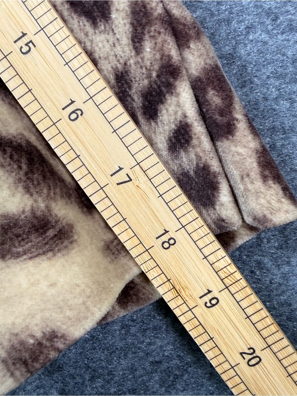 Talbots Petites 6P Leopard Print Blazer Cotton Brown Animal Print Jacket Career - Picture 10 of 11